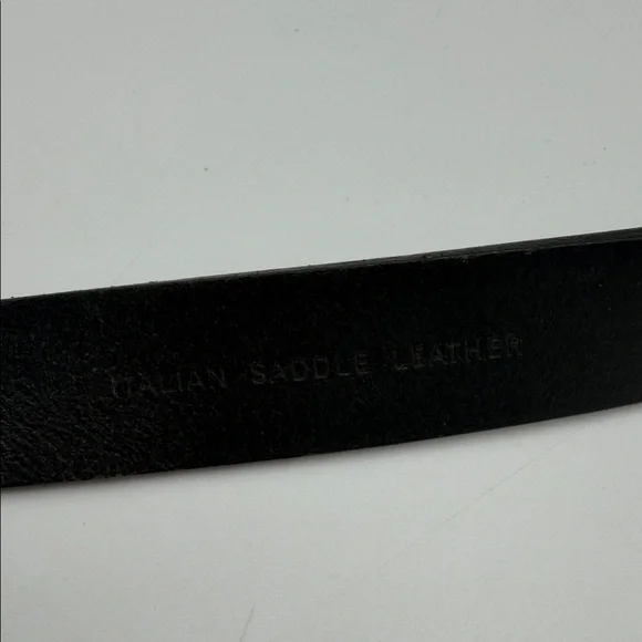 Polo Ralph Lauren Men's Black Leather Belt - Picture 7 of 16